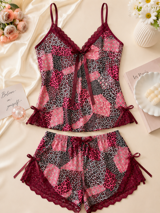 Belle & Breeze Blush Royale Nighty Set