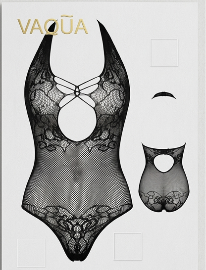 Belle&Breeze Midnight Lace Seduction Stocking