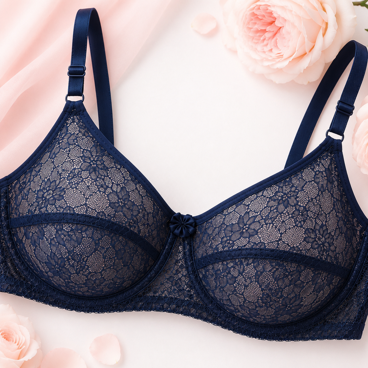 Belle & Breeze Soft Airy Summer Comfort Bra for Women