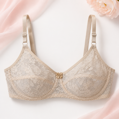 Pack of 6 - Belle & Breeze Essential Comfort – Summer Net Bra