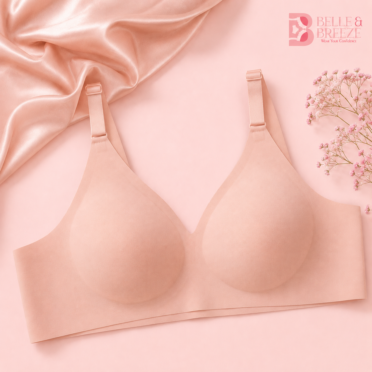 AirFeel  Seamless Wireless Comfort Bra | Soft Lift, Full Support & All-Day Comfort