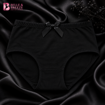 Belle & Breeze Women's Premium Soft Cotton Panties Comfortable Everyday Underwear