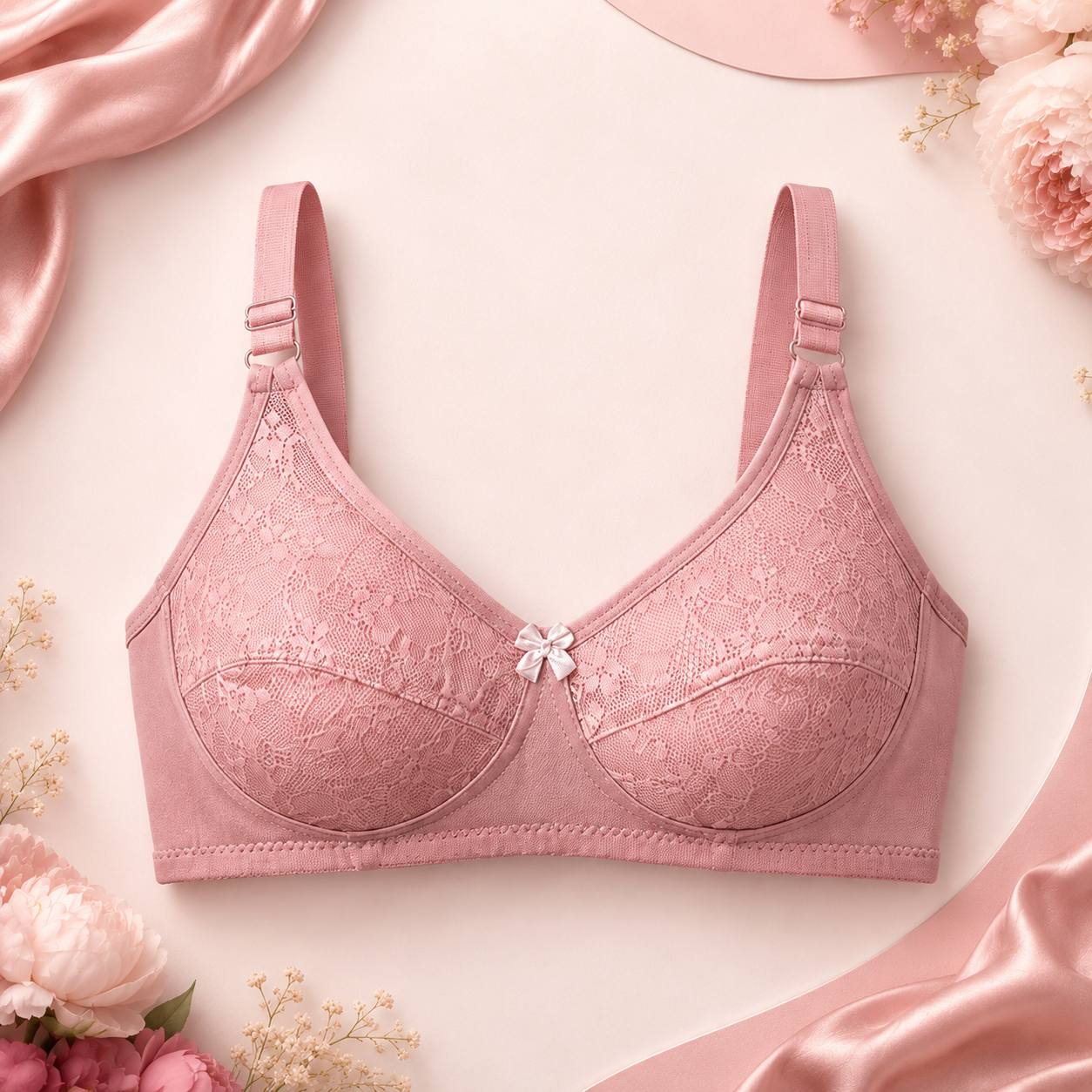 Belle & Breeze Everyday Comfort Wireless Net Bra