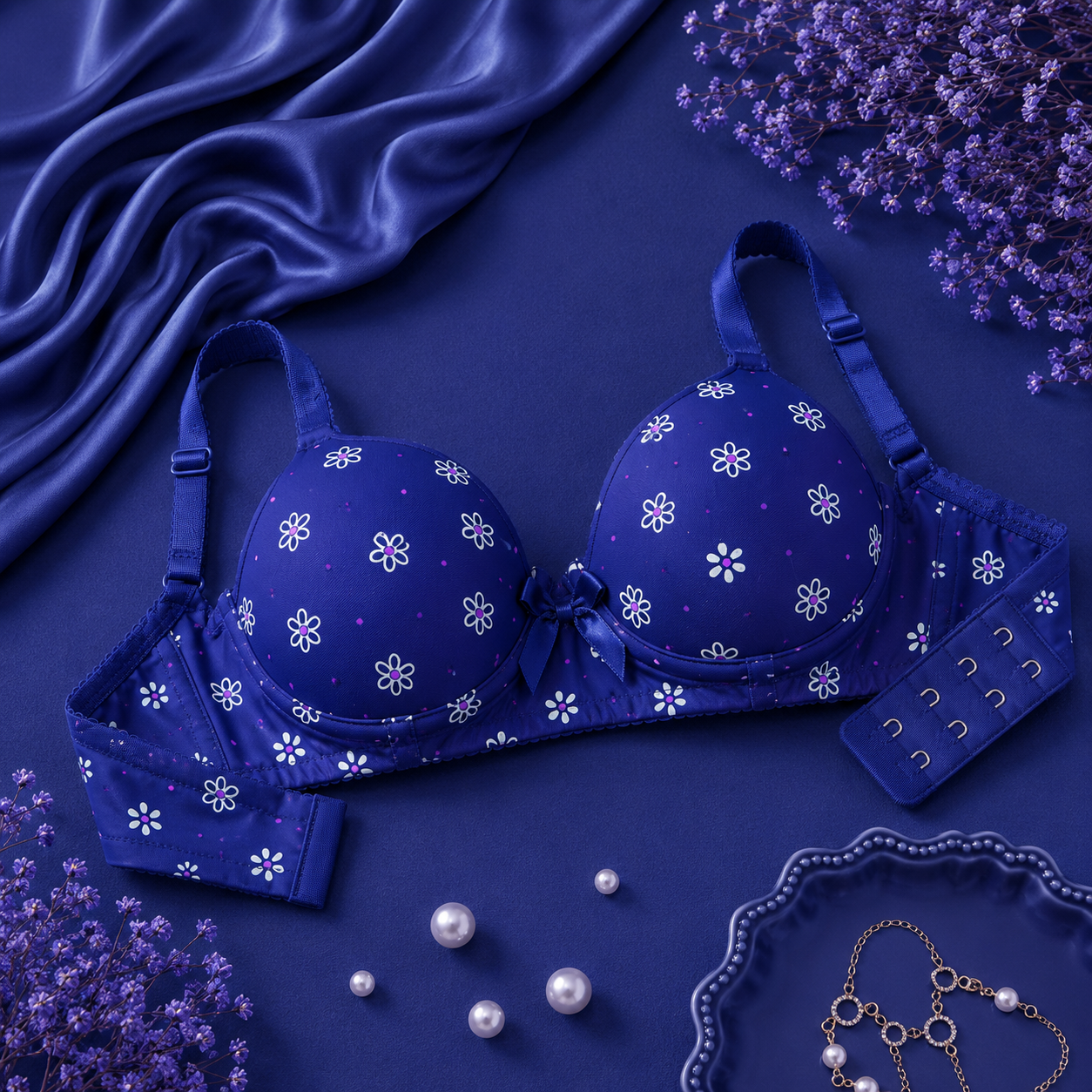 Blossom Foam Padded Bra for Women  Soft Comfortable Everyday Wear