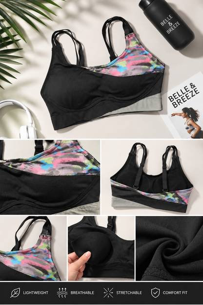 Belle & Breeze Everyday Comfort Bra – Black Prism Edition