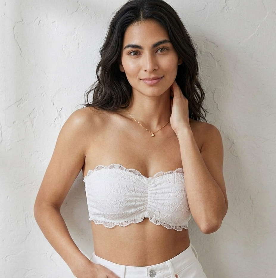Belle & Breeze Everyday Elegance Strapless Blouse