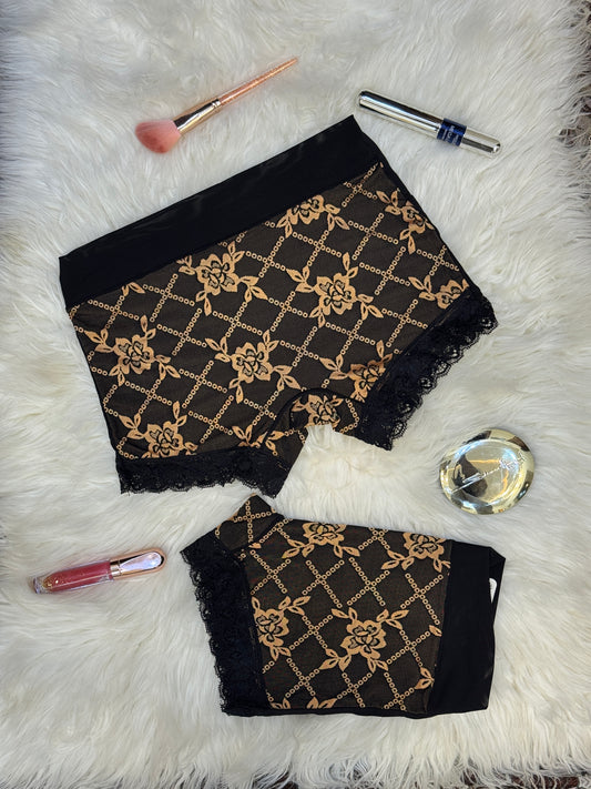 Belle & Breeze Floral Lace Comfort Underwear